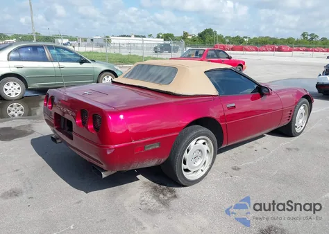 1991 Chevrolet Corvette from USA, damaged, VIN 1G1YY3382M5116414